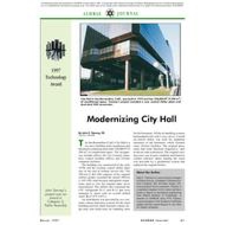 1997 ASHRAE Technology Awards: Modernising City Hall