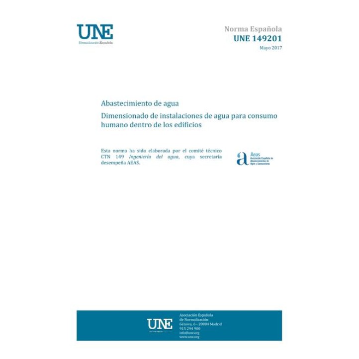 AENOR UNE 149201