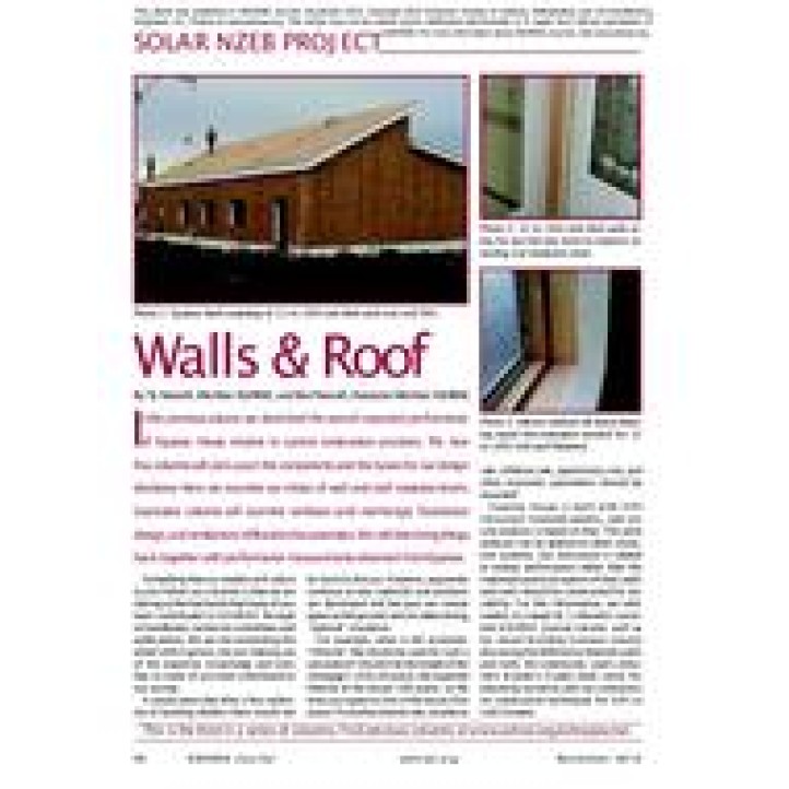 03: Solar NZEB Project: Walls &amp; Roof